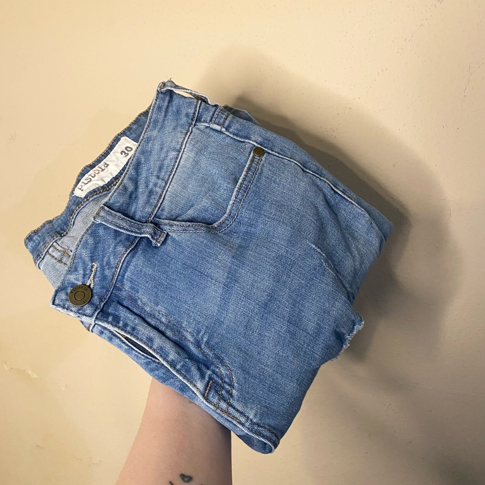 Pistola Distressed Skinny Jeans